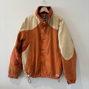 Vintage LL Bean Mens Ski Jacket - Orange - Size Medium